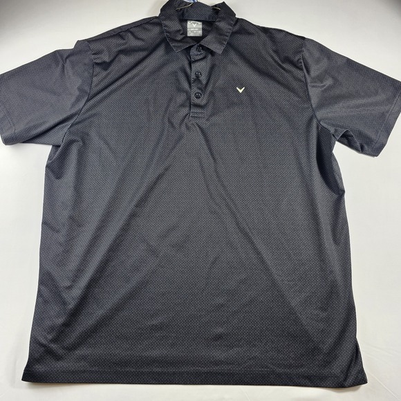 Callaway Other - Callaway Polo Shirt Mens XL Black Opti Dri Golf Golfing Lightweight Logo outdoor